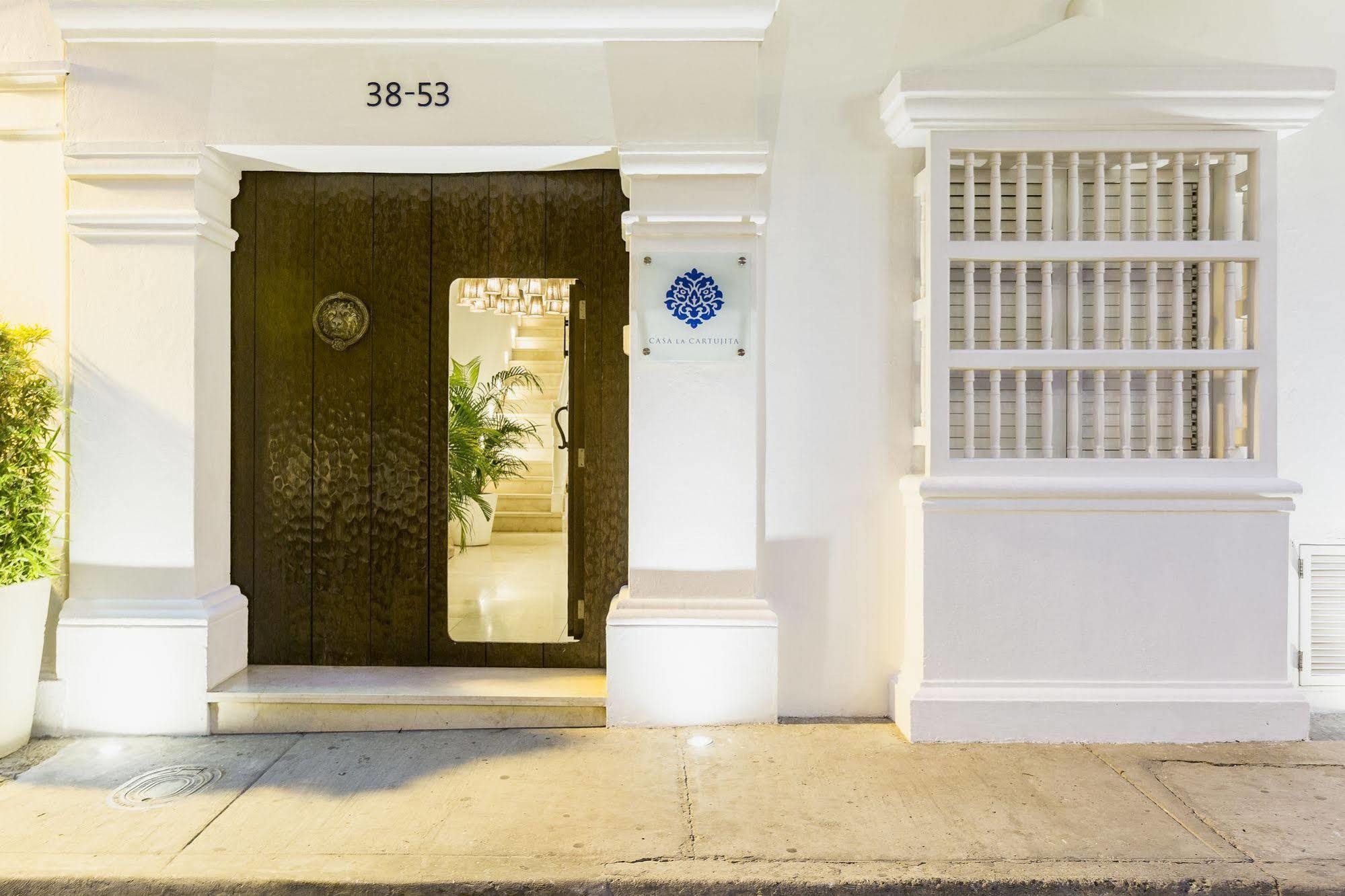 Casa La Cartujita Otel Cartagena Dış mekan fotoğraf